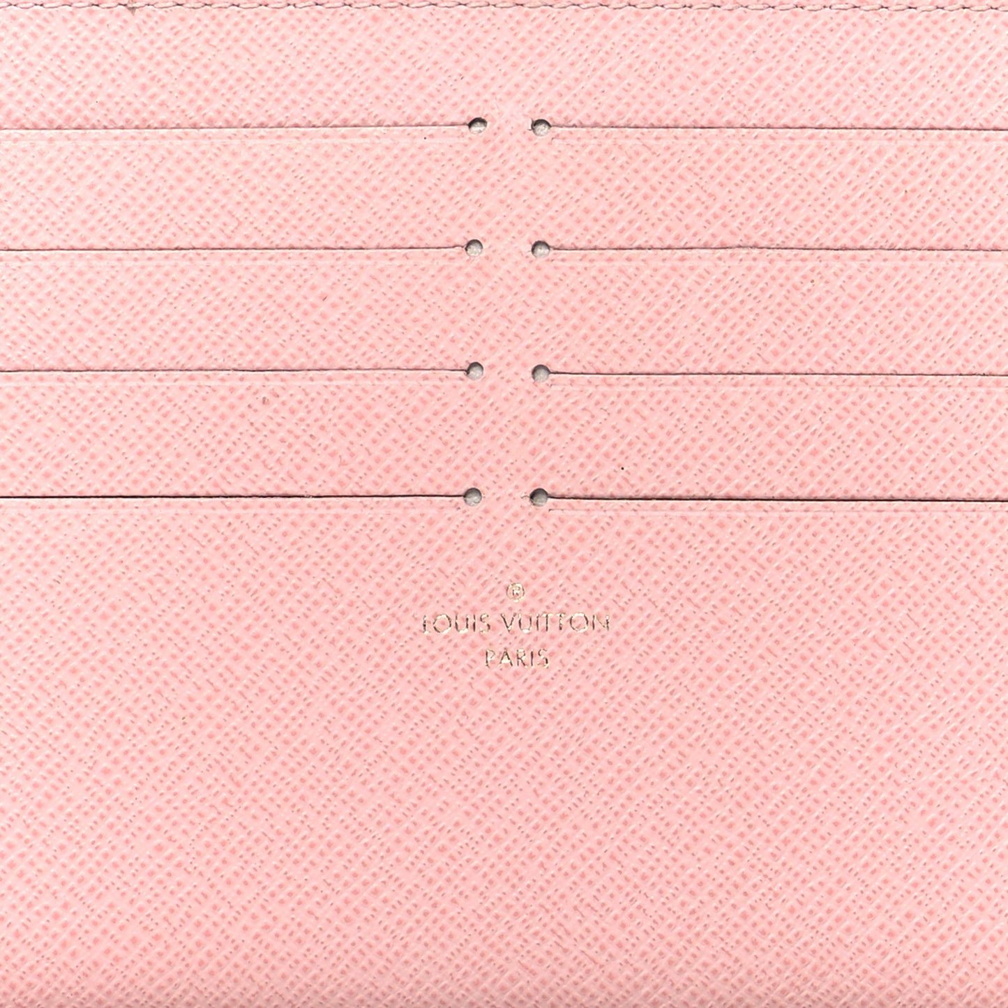Calfskin Felicie Card Holder Insert Rose Ballerine