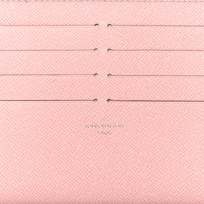 Louis Vuitton Calfskin Felicie Card Holder Insert Rose Ballerine 7 of 11