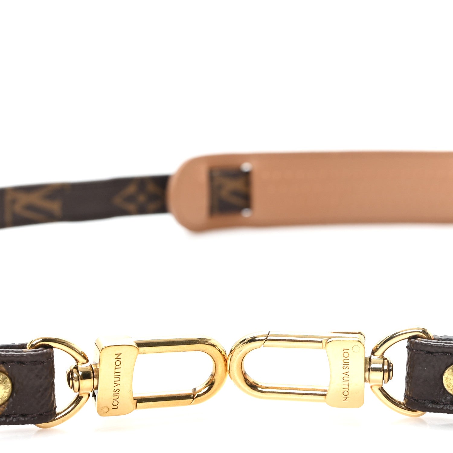 Louis Vuitton Monogram 16mm Adjustable Shoulder Strap 3 of 6
