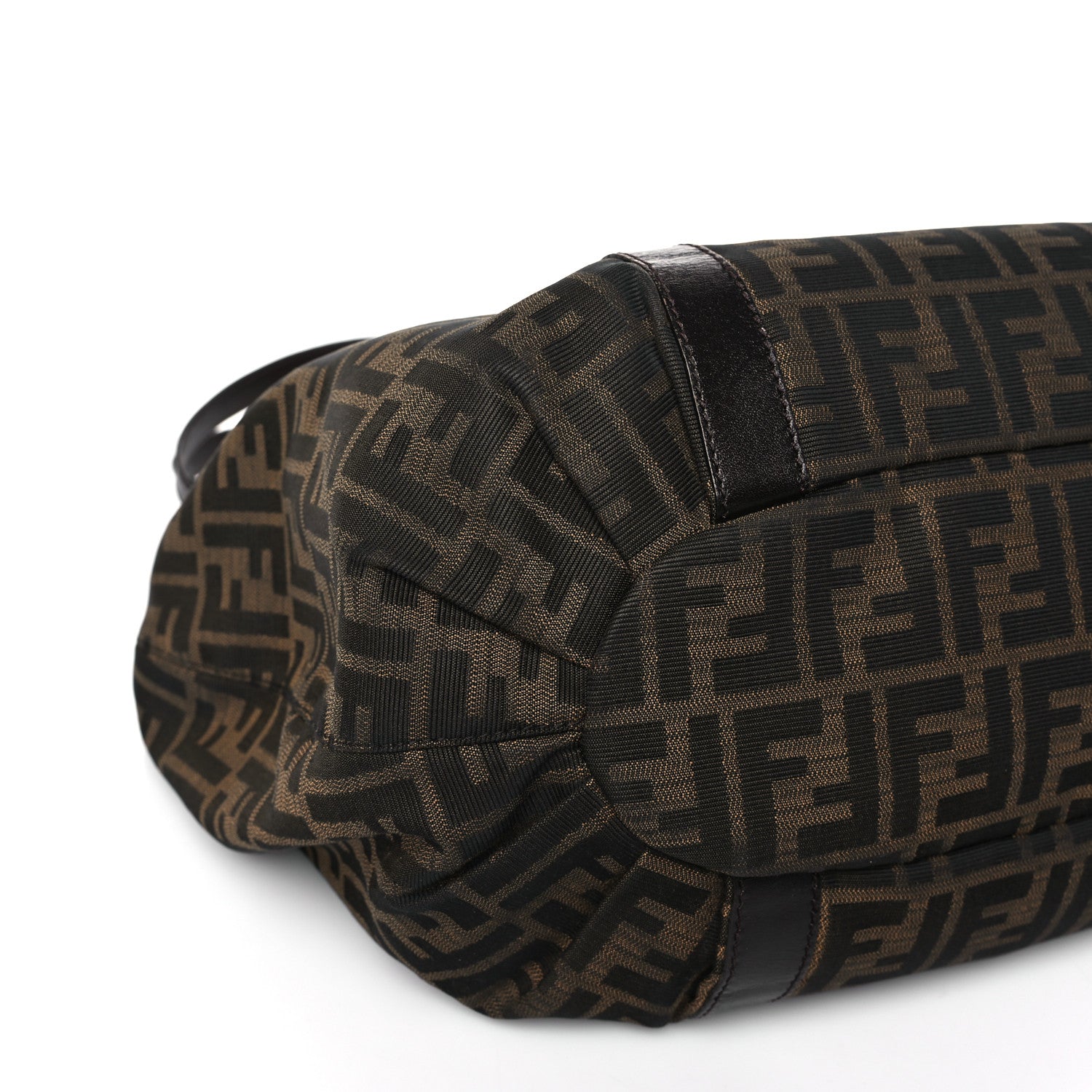 Fendi Zucca Chef Shoulder Bag Tobacco 8 of 14