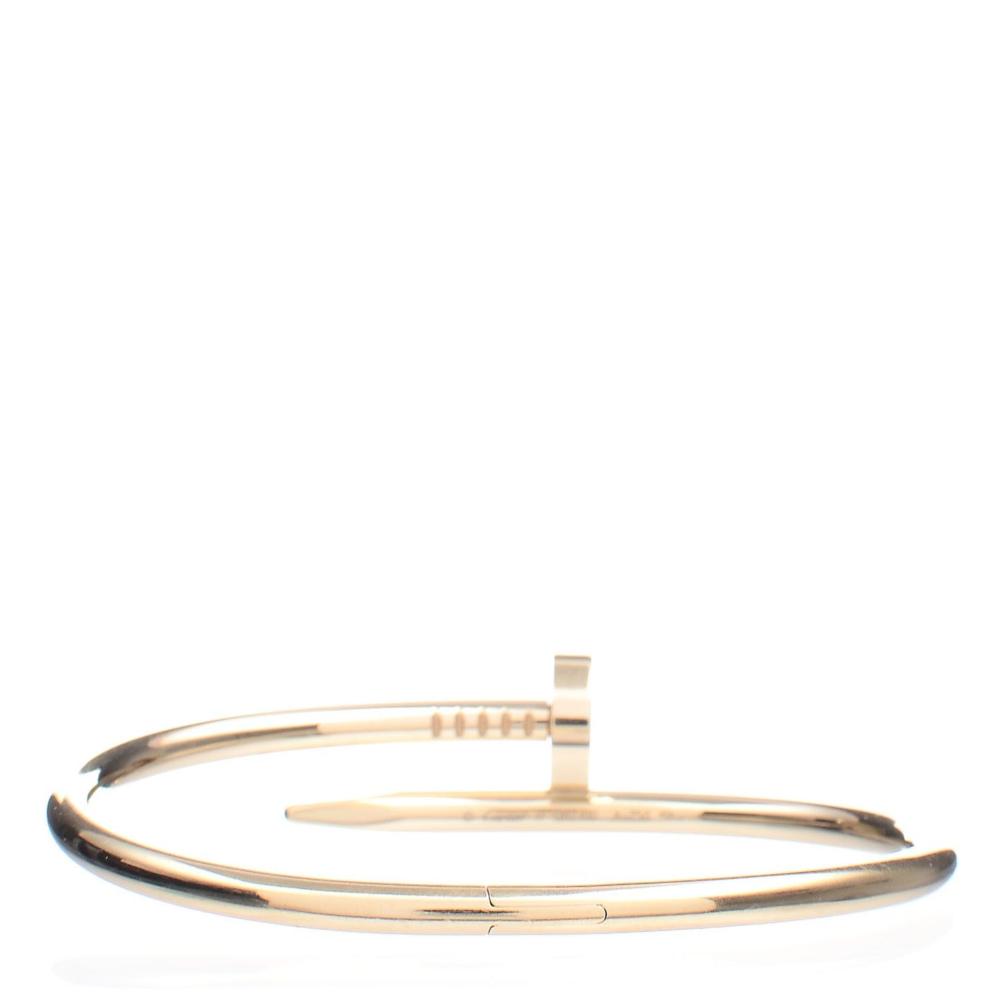 18K Yellow Gold Juste Un Clou Bracelet 17