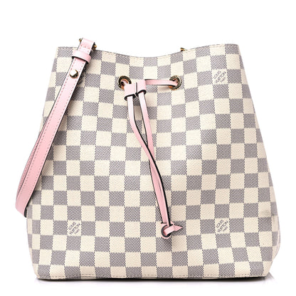 Louis Vuitton Damier Azur Neonoe MM Eau De Rose 1 of 11