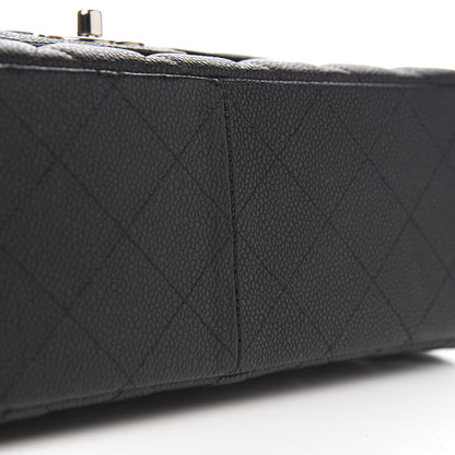 Chanel Caviar Quilted Jumbo Double Flap Black 13 of 16