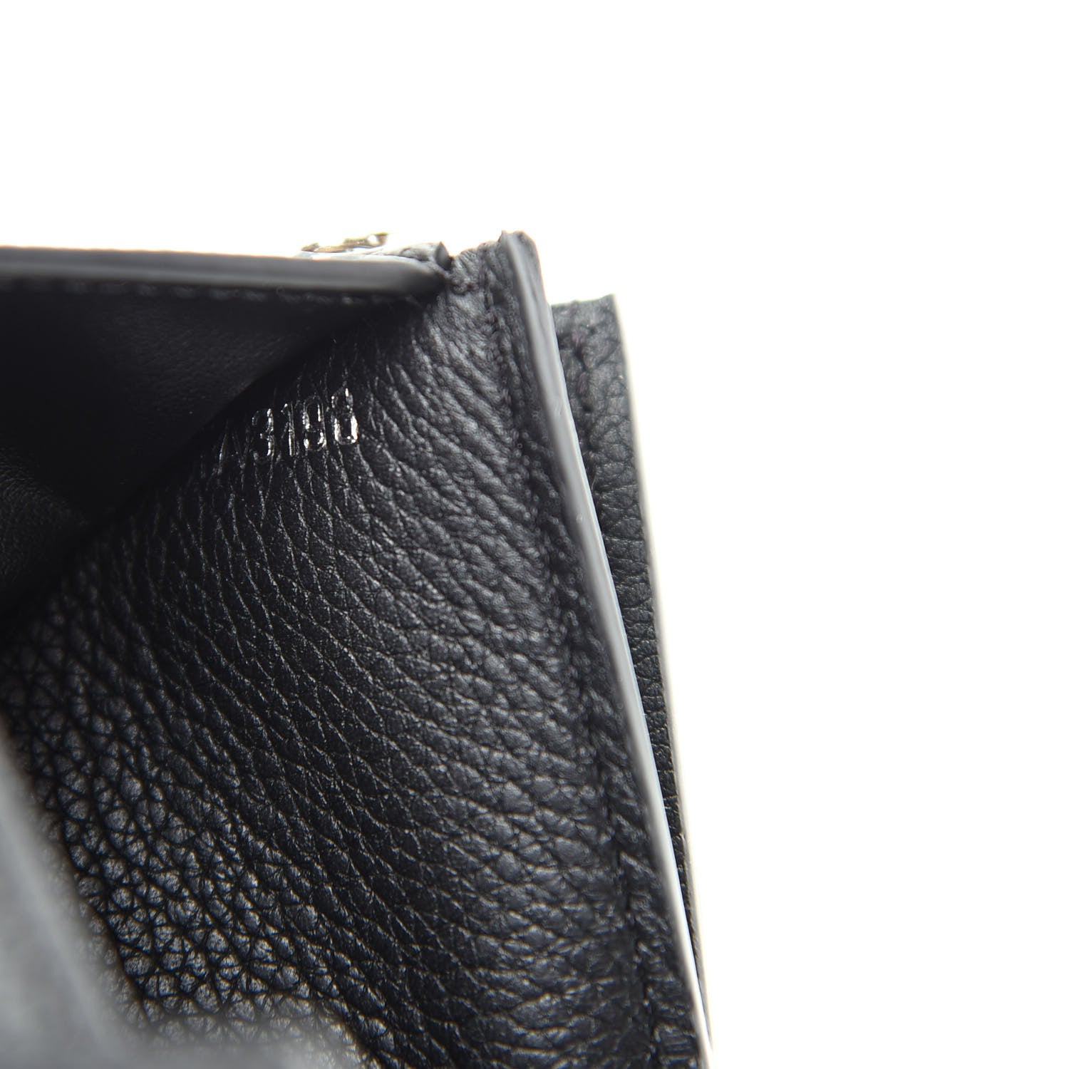Louis Vuitton Soft Calfskin My Lockme Compact Wallet Black 7 of 8