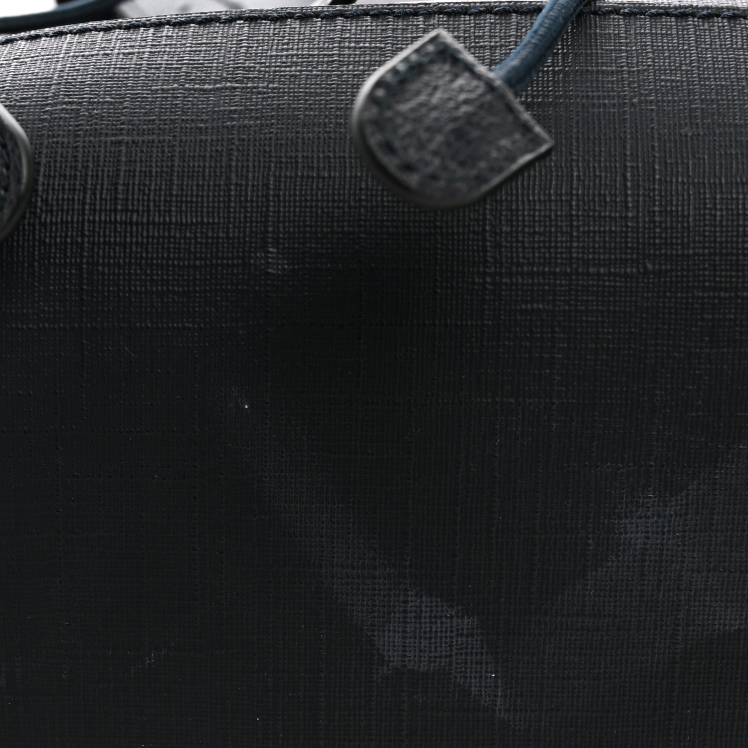 Gucci GG Supreme Monogram Textured Dollar Calfskin Medium Ophidia Double Buckle Backpack Blue Dark Blue Black 10 of 10