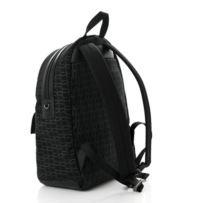 Christian Louboutin CHRISTIAN LOUBOUTIN Monogram Print Backpack Black 3 of 10