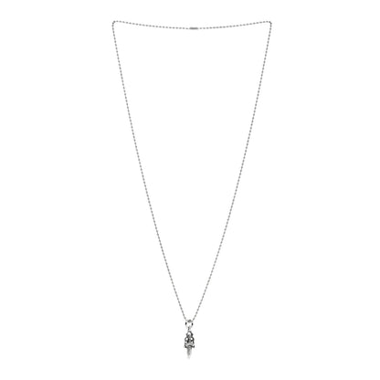Chrome Hearts Sterling Silver Dagger Pendant Necklace 3 of 5