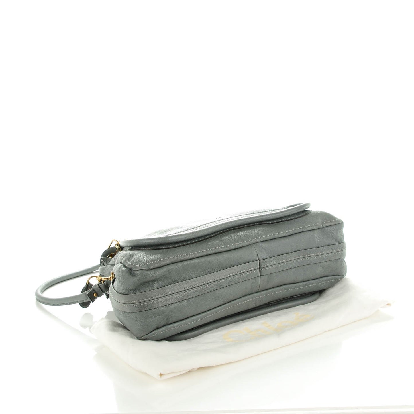 Calfskin Large Paraty Cashmere Grey