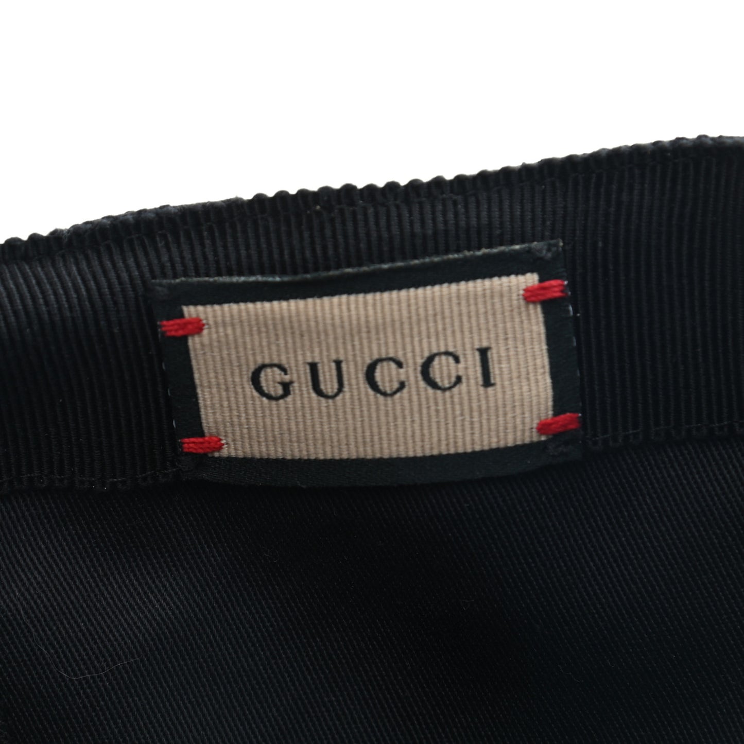 Monogram Web Baseball Hat XL Black