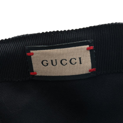 Gucci Monogram Web Baseball Hat XL Black 8 of 12