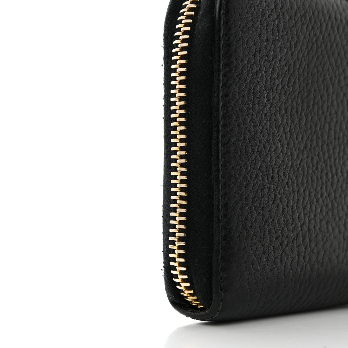 Vitello Move Half Zip Wallet Black