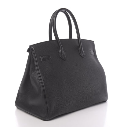 Hermes Togo Birkin 35 Black 3 of 12