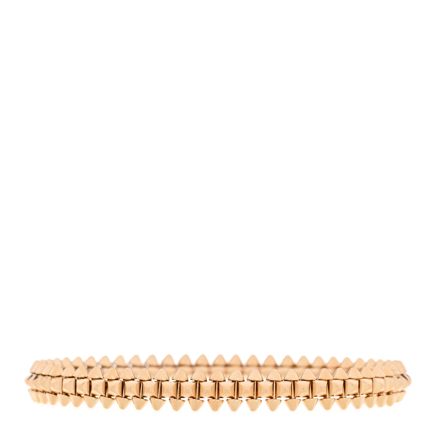 18K Pink Gold Small Clash De Cartier Bracelet 15