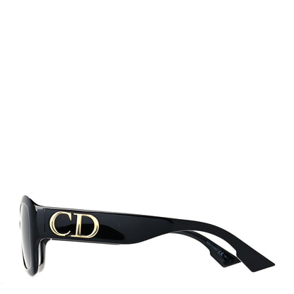 Christian Dior Acetate DDior Square Sunglasses Black 3 of 7