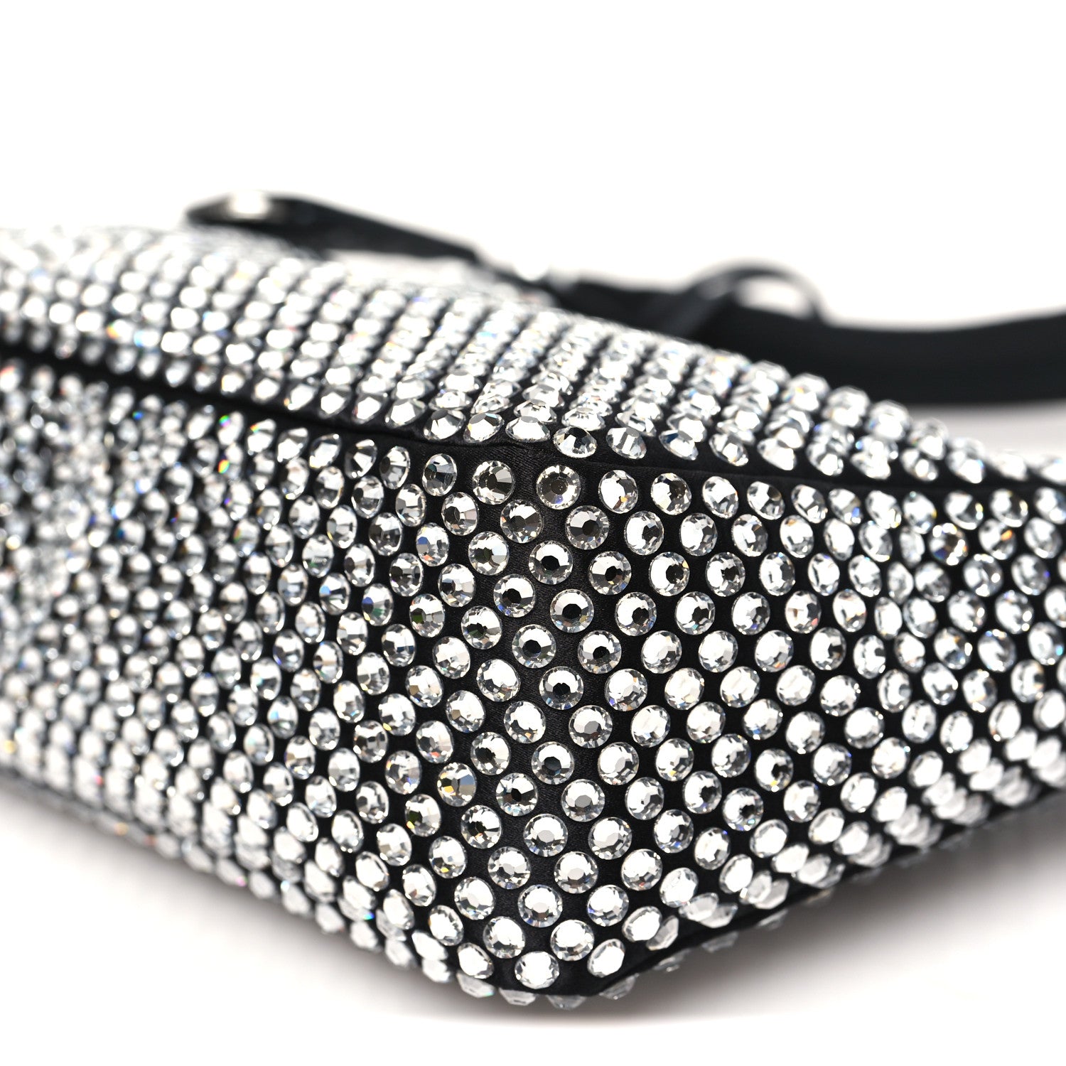 Prada Satin Crystal Mini Re-Edition 2000 Bag Cristal 10 of 10