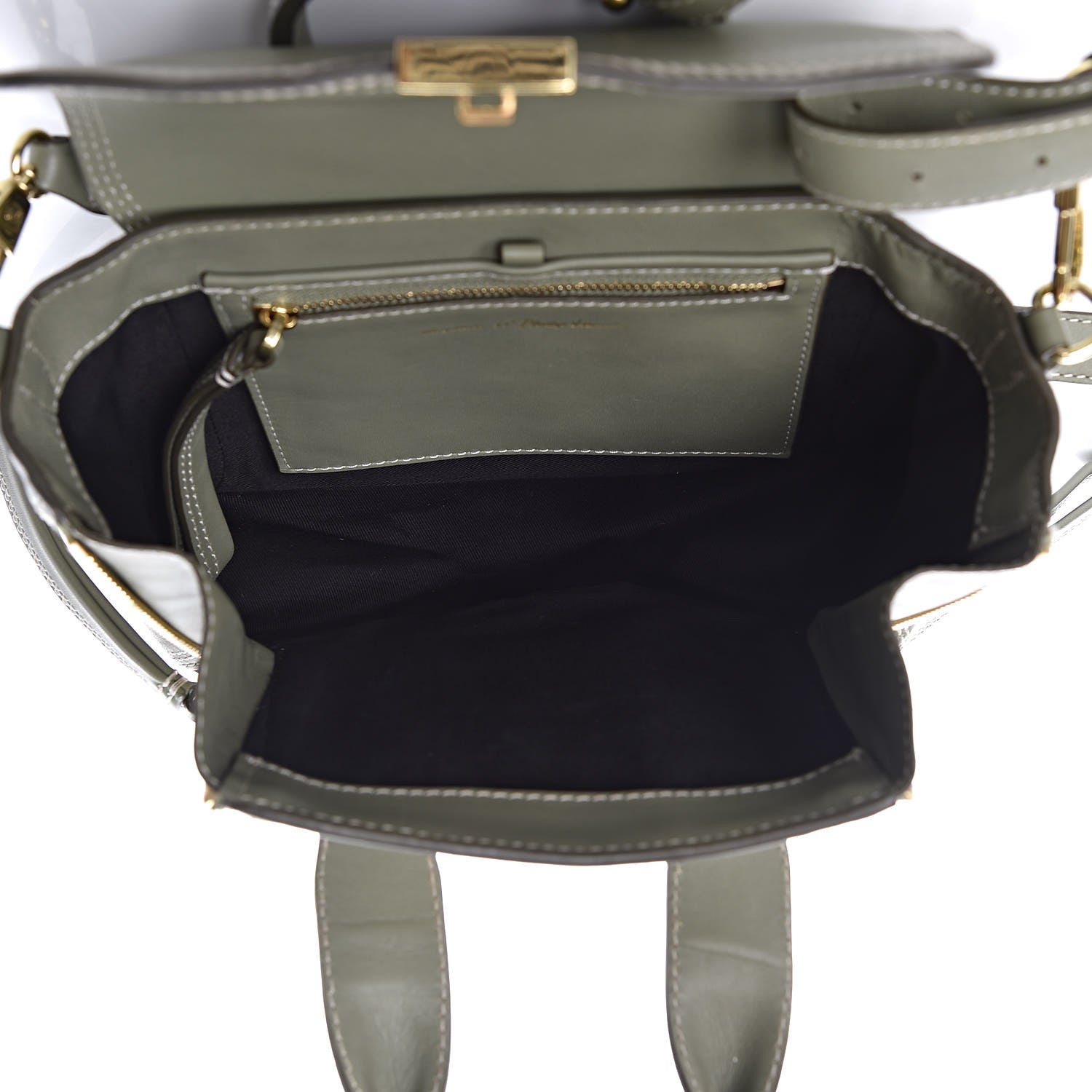 3.1 Phillip Lim 3.1 Calfskin Mini Pashli Satchel Sage 5 of 12