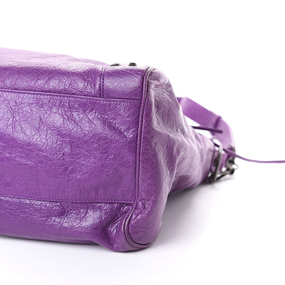 Balenciaga Agneau Classic Hardware Velo Ultraviolet 7 of 7