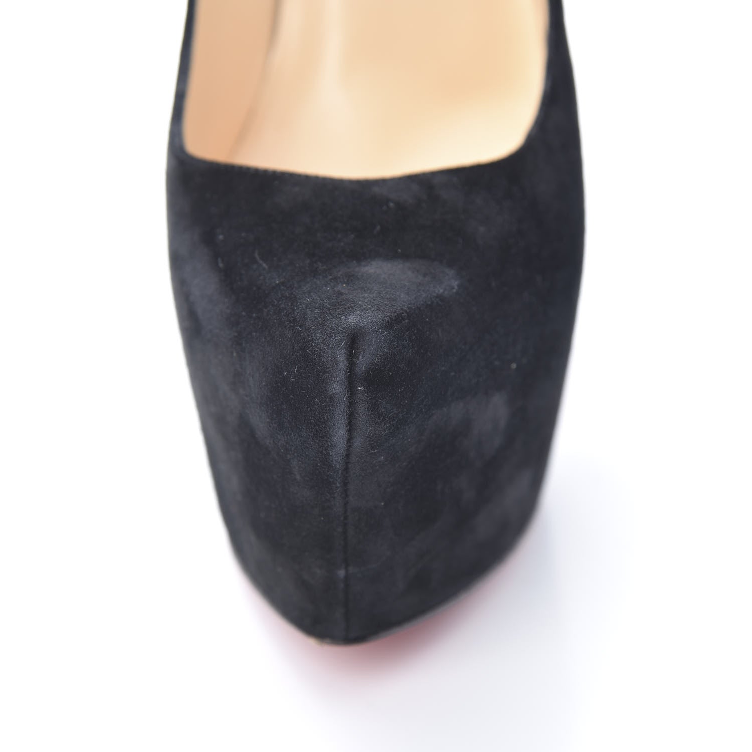 Christian Louboutin Suede Daffodile 160 Pumps Black 38.5 11 of 13