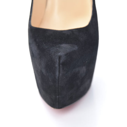 Christian Louboutin Suede Daffodile 160 Pumps Black 38.5 11 of 13