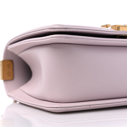 Chanel Calfskin Small Boy Logo Top Handle Flap Lilac 8 of 12