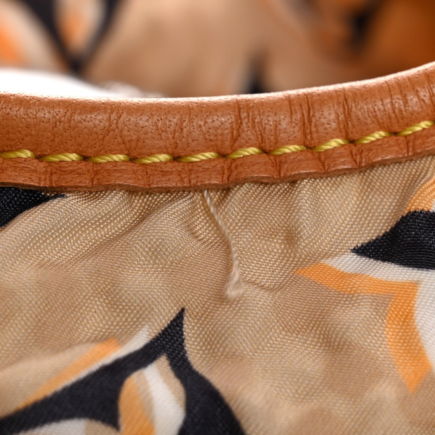 Canvas Monogram Cruise Bulles MM Natural