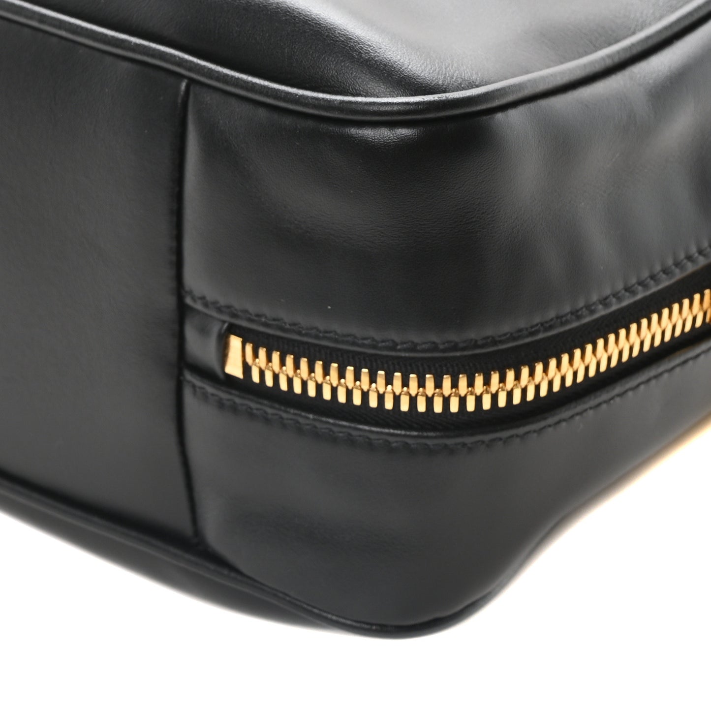 Soft Calf Softy Beau Top Handle Bag Black