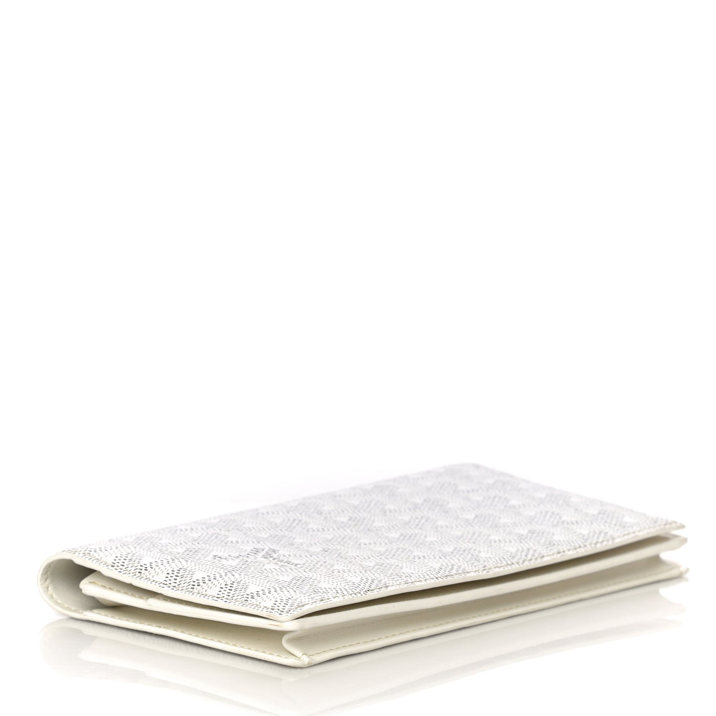 Goyardine Richelieu Wallet White