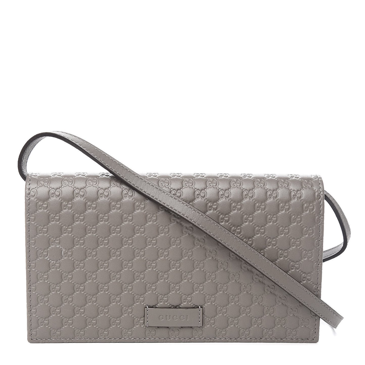 Soft Microguccissima Crossbody Wallet Loess