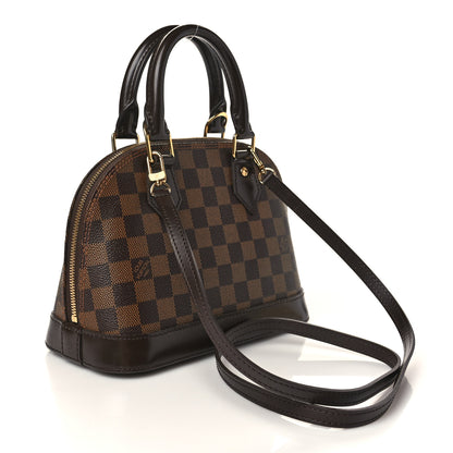Louis Vuitton Damier Ebene Alma BB 3 of 9
