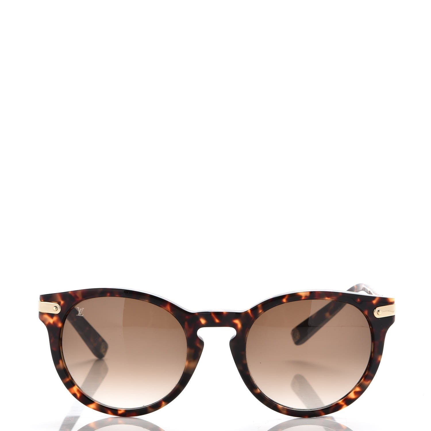 Louis Vuitton Rosemary Round Sunglasses Z0731W Tortoise 4 of 8