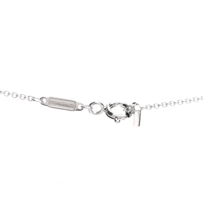 Tiffany Sterling Silver Large T Smile Pendant Necklace 4 of 4