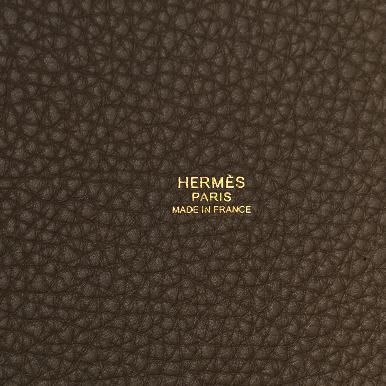 Hermes Taurillon Clemence Picotin Lock 22 MM Etoupe 6 of 11