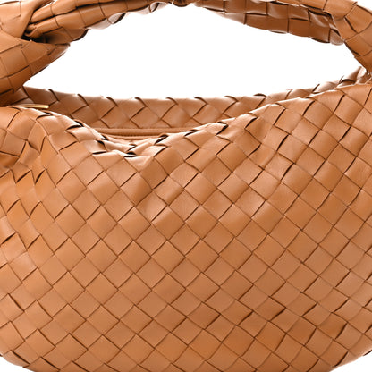 Bottega Veneta Nappa Intrecciato Teen Jodie Hobo Caramel 6 of 8