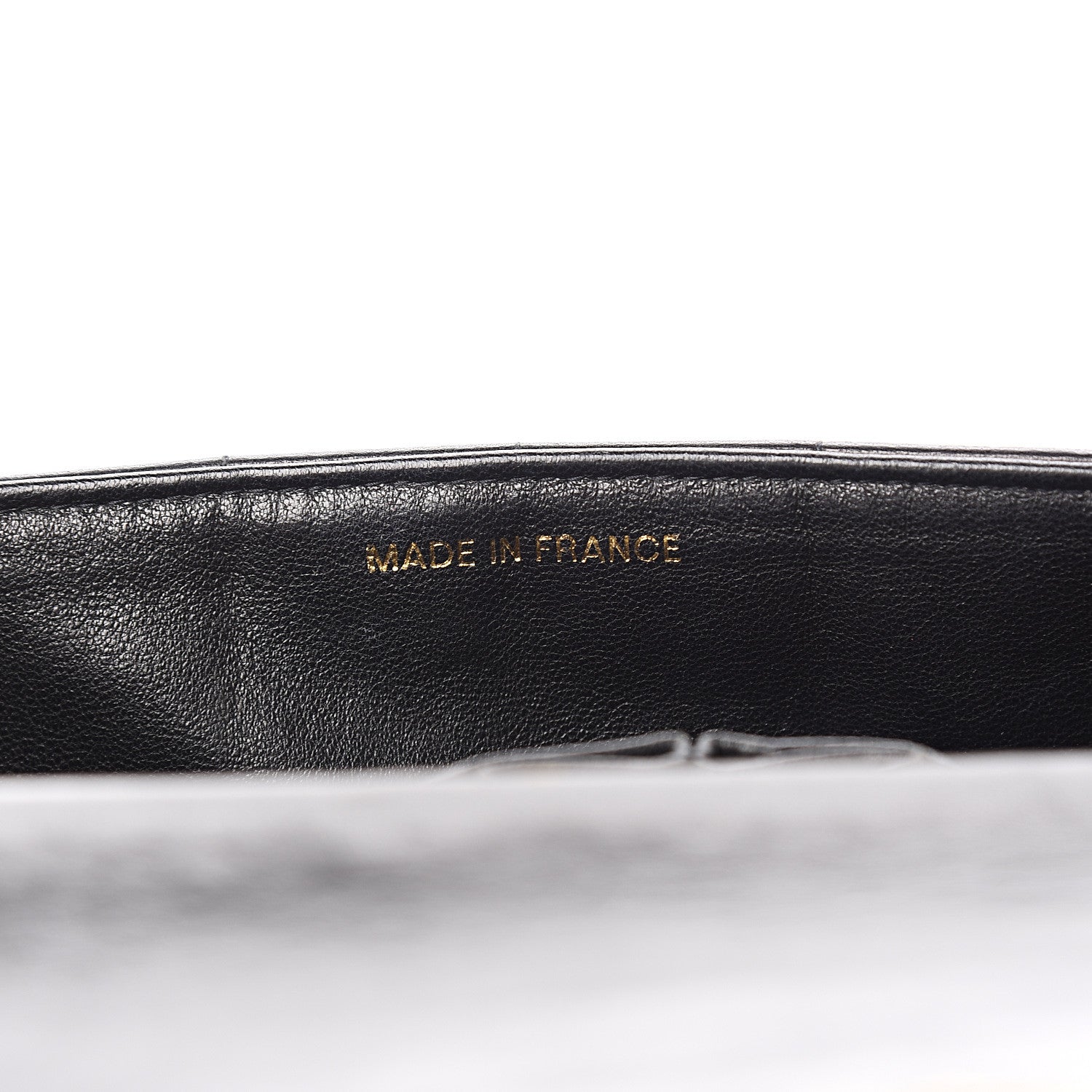 Chanel Lambskin East West Chocolate Bar Flap Black 6 of 9