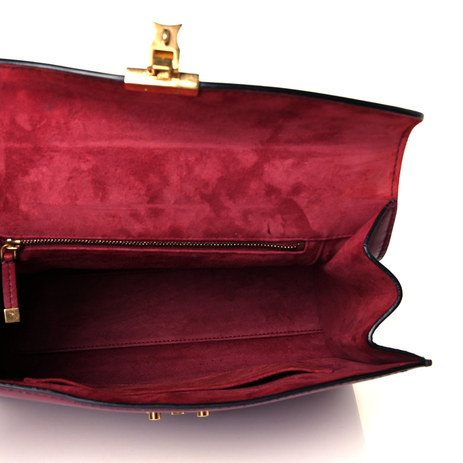 Christian Dior Calfskin Dioraddict Top Handle Red 7 of 7