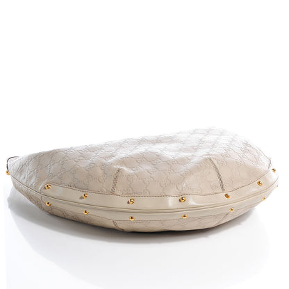 Gucci Guccissima GG Hobo Off White 4 of 8