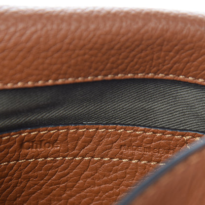 Chloe Calfskin Mini Marcie Round Crossbody Bag Tan 8 of 13
