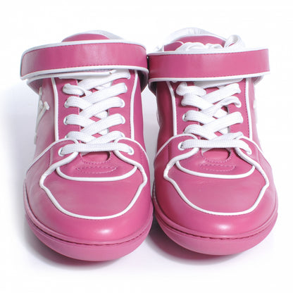 Louis Vuitton Leather Acapulco Sneakers 37.5 Fuchsia 2 of 6