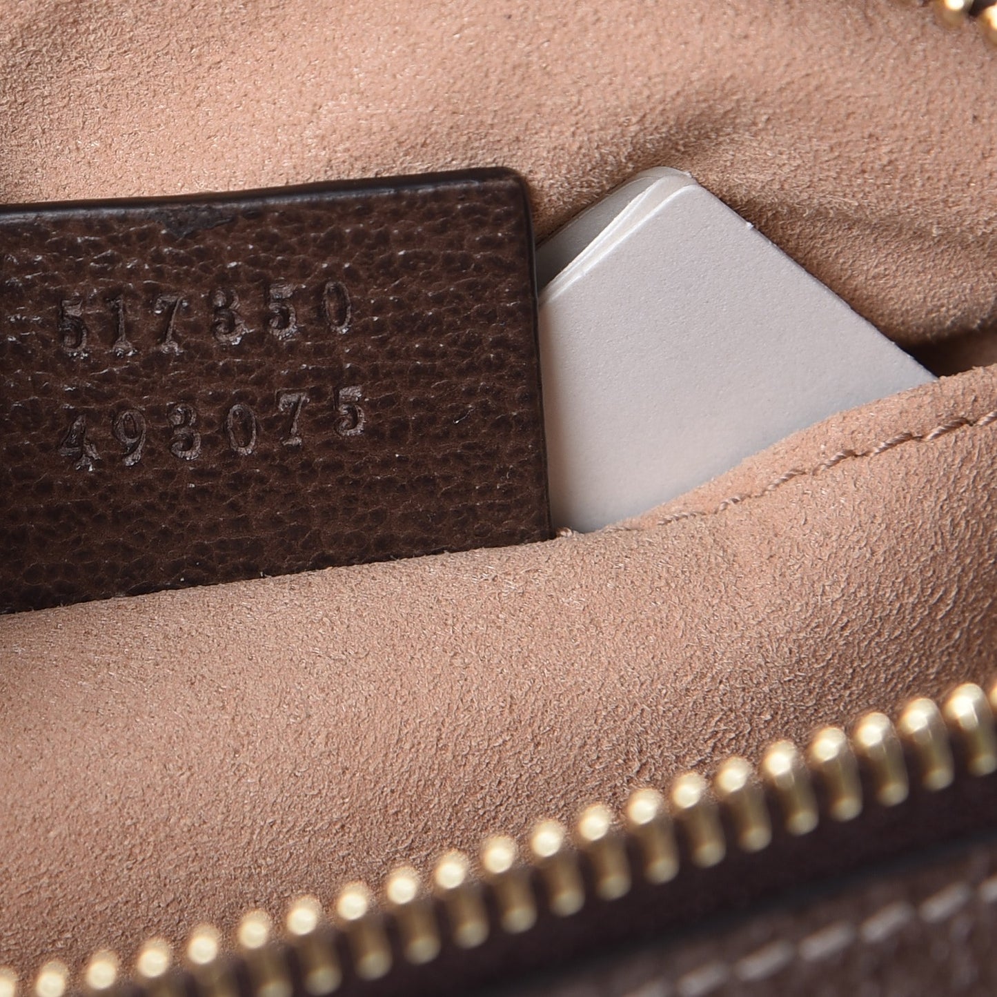 GG Supreme Monogram Web Mini Ophidia Shoulder Bag Brown