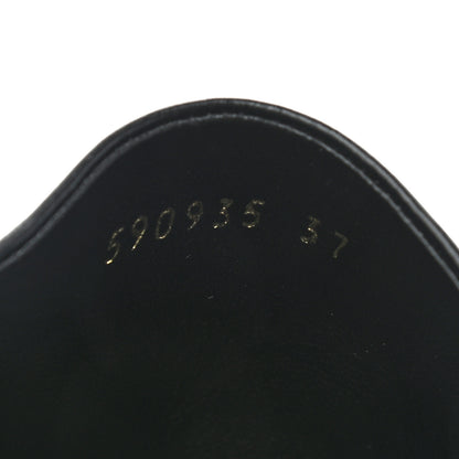 Balenciaga Smooth Calfskin Cozy BB Flat Carrera Mules 37 Black 7 of 9
