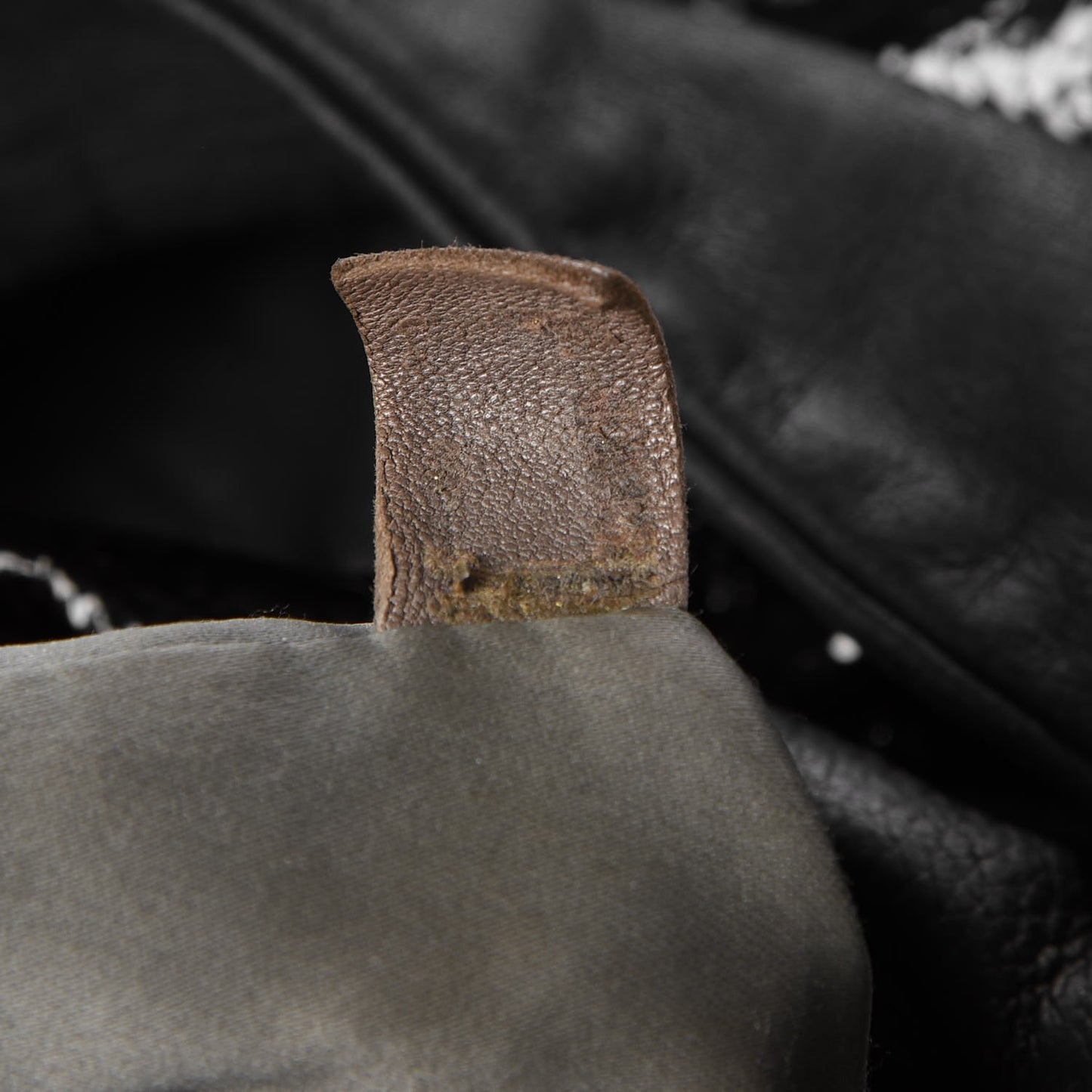 Lambskin Patent Calfskin Brooklyn Patchwork Hobo Black