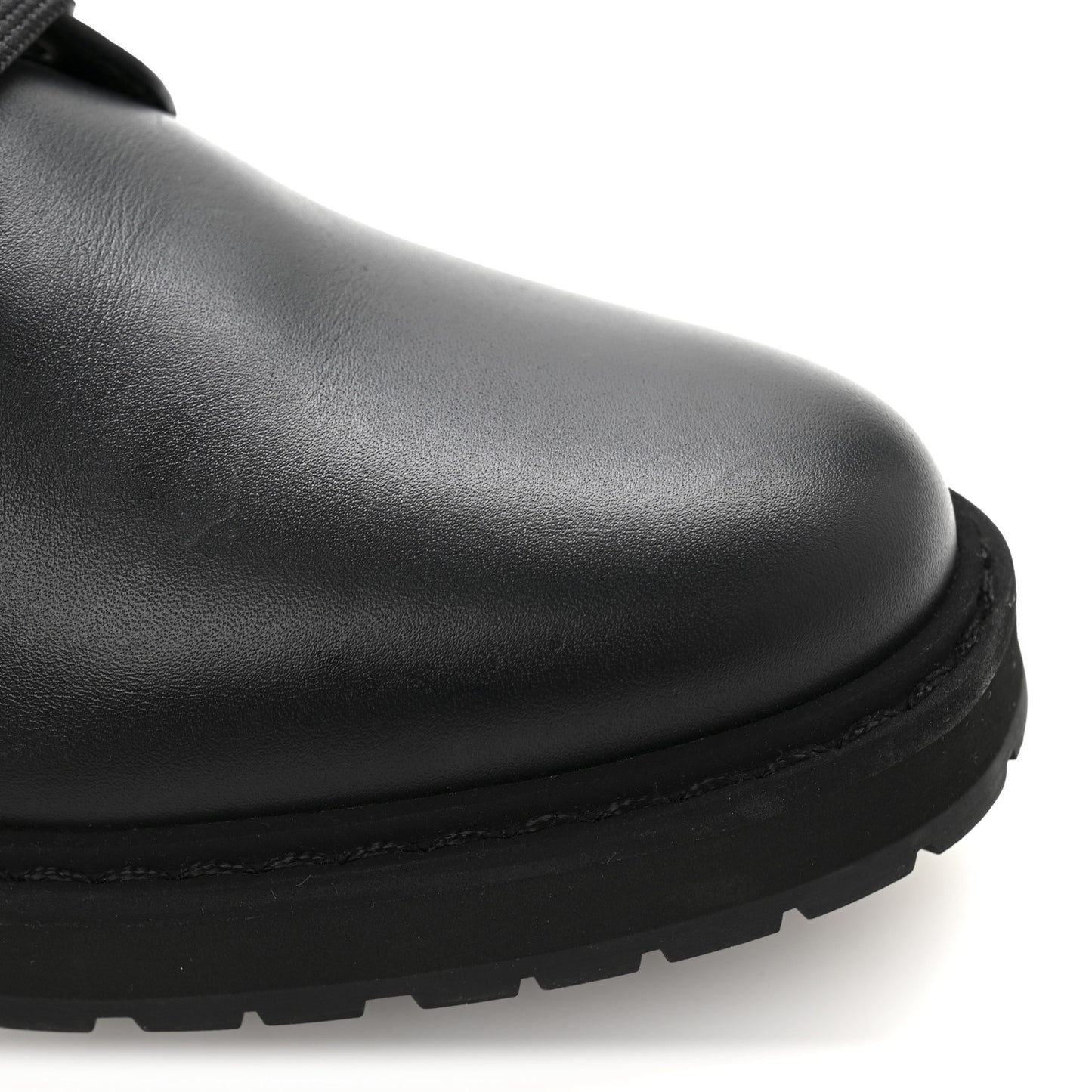 Calfskin Stretch Fabric Rockoko Biker Boots 37.5 Tobacco Black Marino