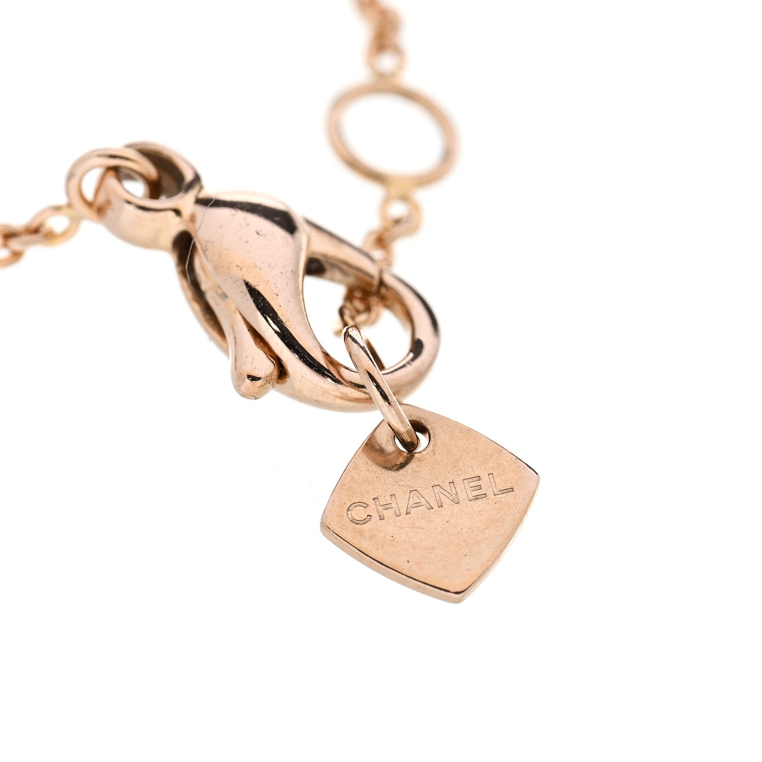 Chanel 18K Beige Gold Coco Crush Station Bracelet 3 of 5