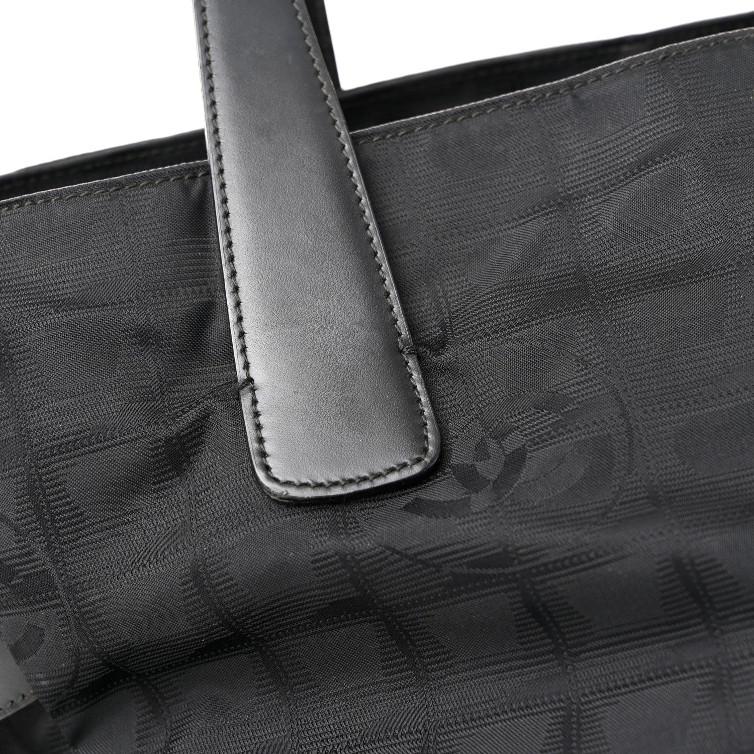 Chanel Nylon Large Travel Tote Black 13 of 14