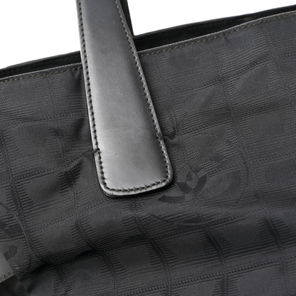 Chanel Nylon Large Travel Tote Black 13 of 14