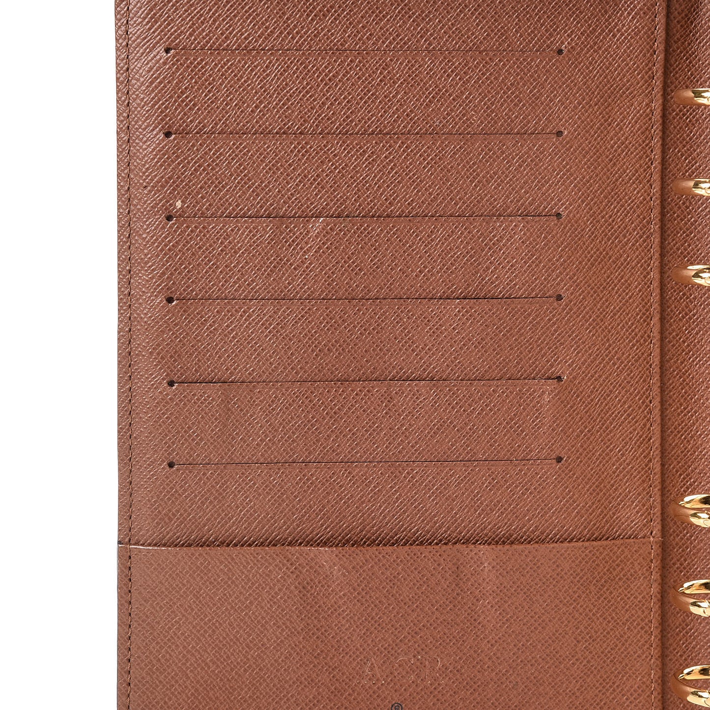 Monogram Medium Ring Agenda Cover