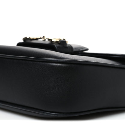 Gucci Arabella Calfskin Horsebit 1955 Shoulder Bag Black Black 10 of 10