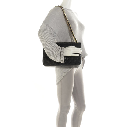 Chanel Caviar Quilted Jumbo Double Flap Black 2 of 9