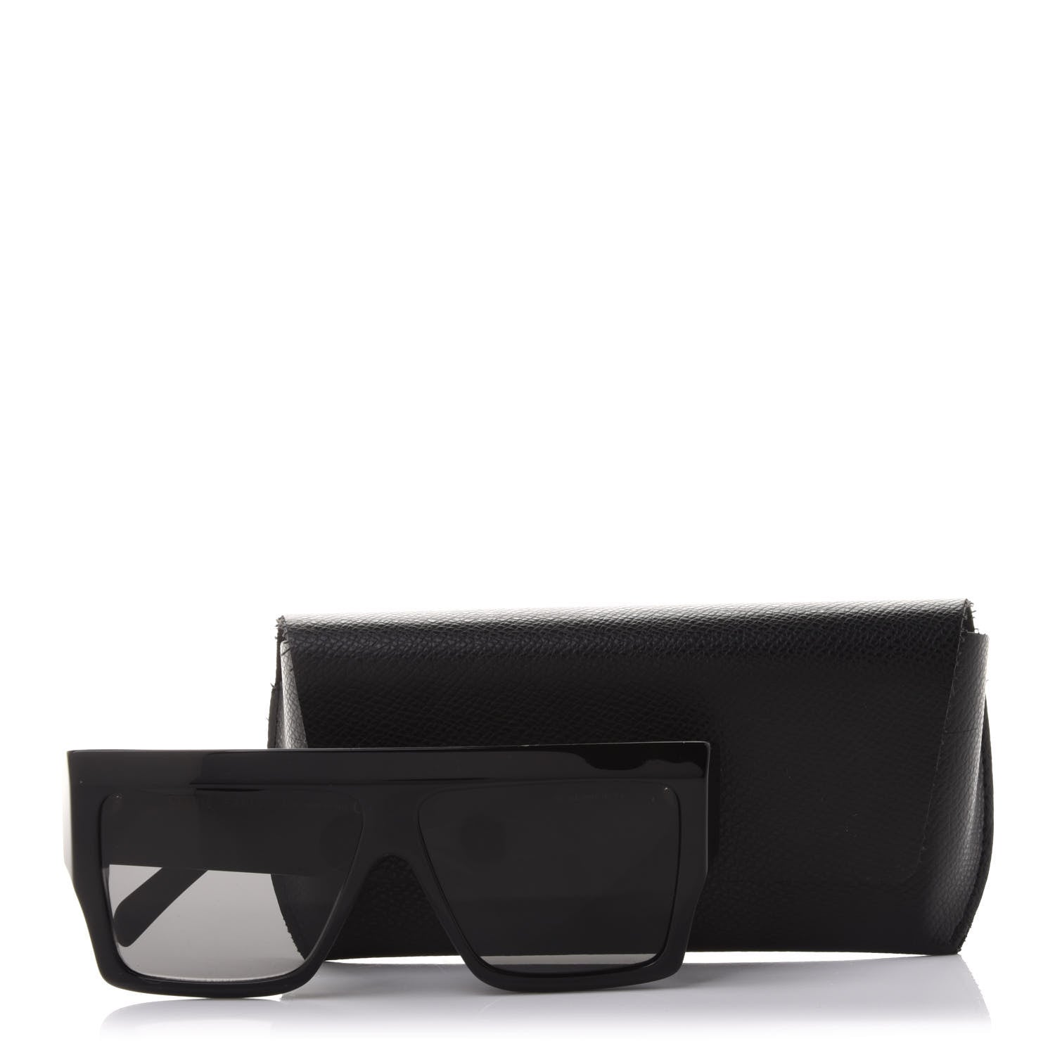 Celine Acetate Rectangular Sunglasses CL400921 Black 8 of 8