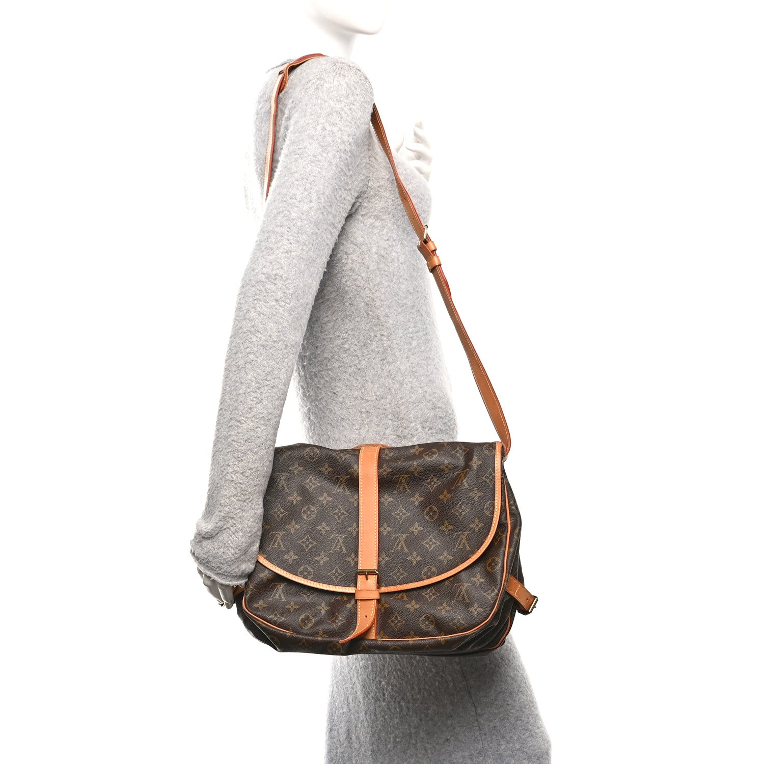 Louis Vuitton Monogram Saumur 35 2 of 14